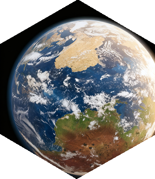 Keo Terran Worlds hexagon