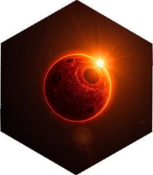Gliese 395 Hexagon